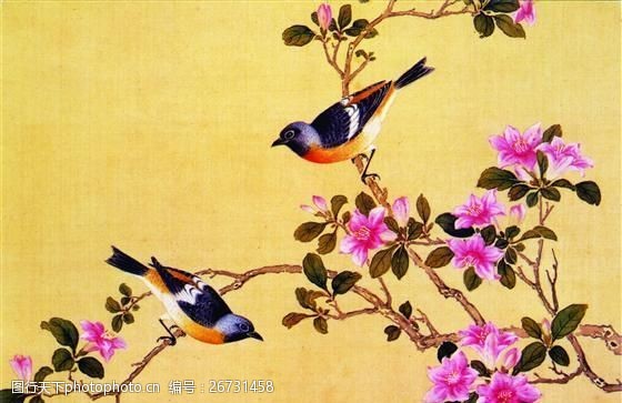 关键词:花鸟画 中国古画 传统国画09 设计素材 花鸟名画 古典藏画