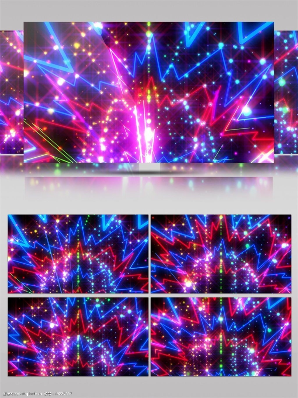 关键词:彩色灯光高清视频素 3d视频素材 vj灯光 灯光 华丽彩色 特效