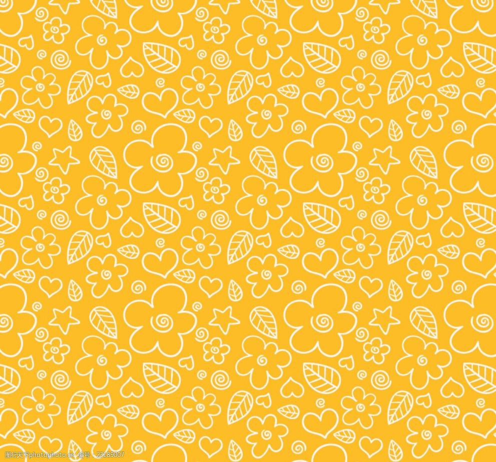 碎花 叶子 花朵 背景 爱心 底纹 底图 设计 广告设计 移门图案 ai