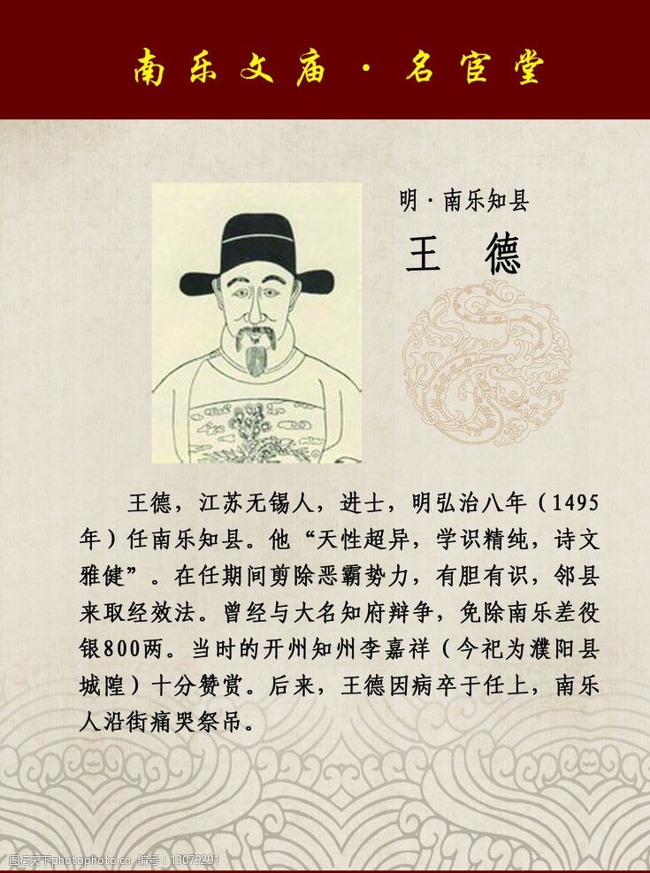 古代名人介绍图片