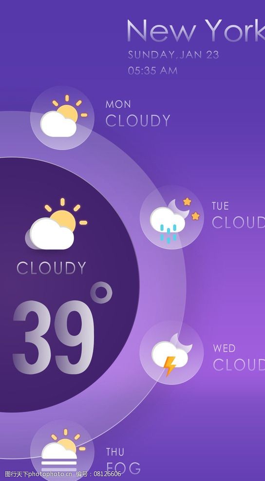 天气预报APP软件图片