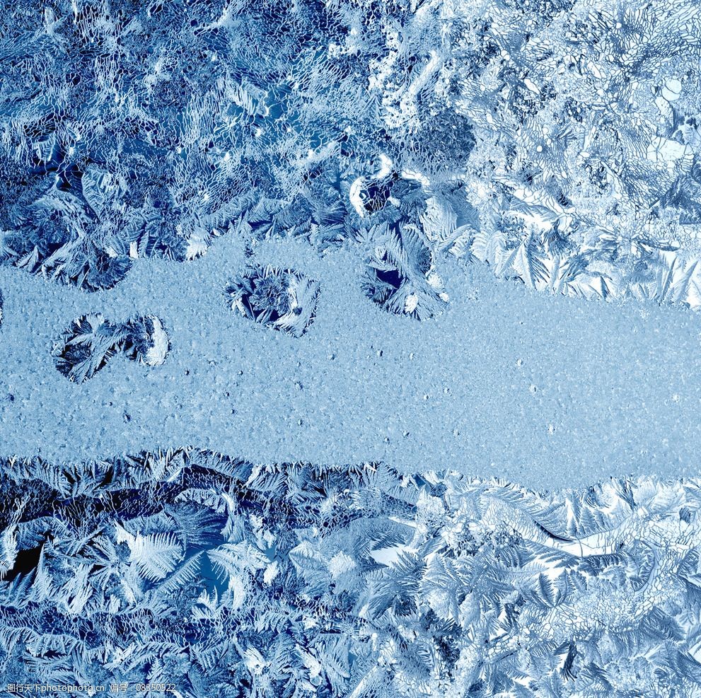 冰凌雪花素材图片