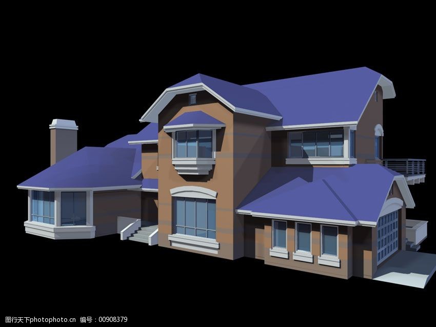 關鍵詞:建築別墅模型免費下載 別墅 房子 建築 模型 時尚 3d模型素材