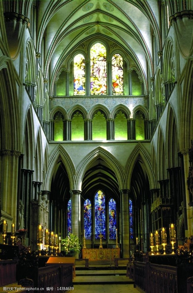 唯美欧洲教堂图片