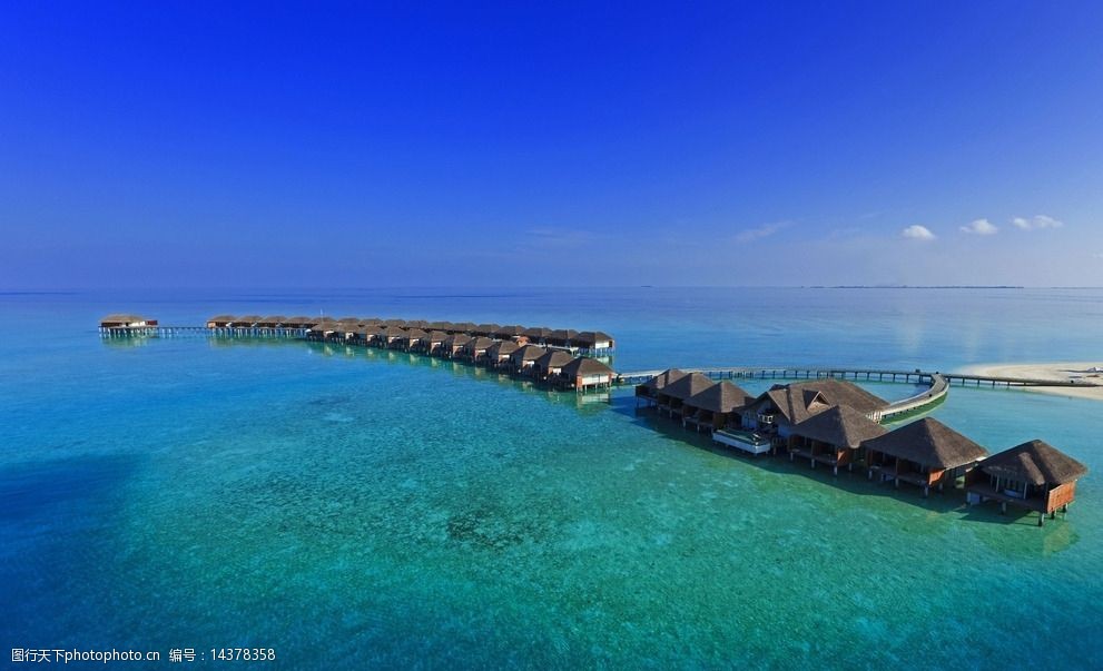 马尔代夫度假天堂图片