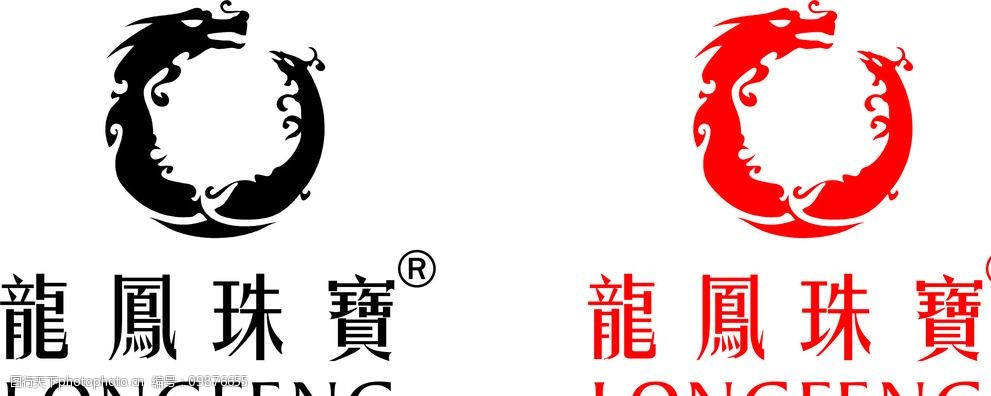 龙凤珠宝logo图片