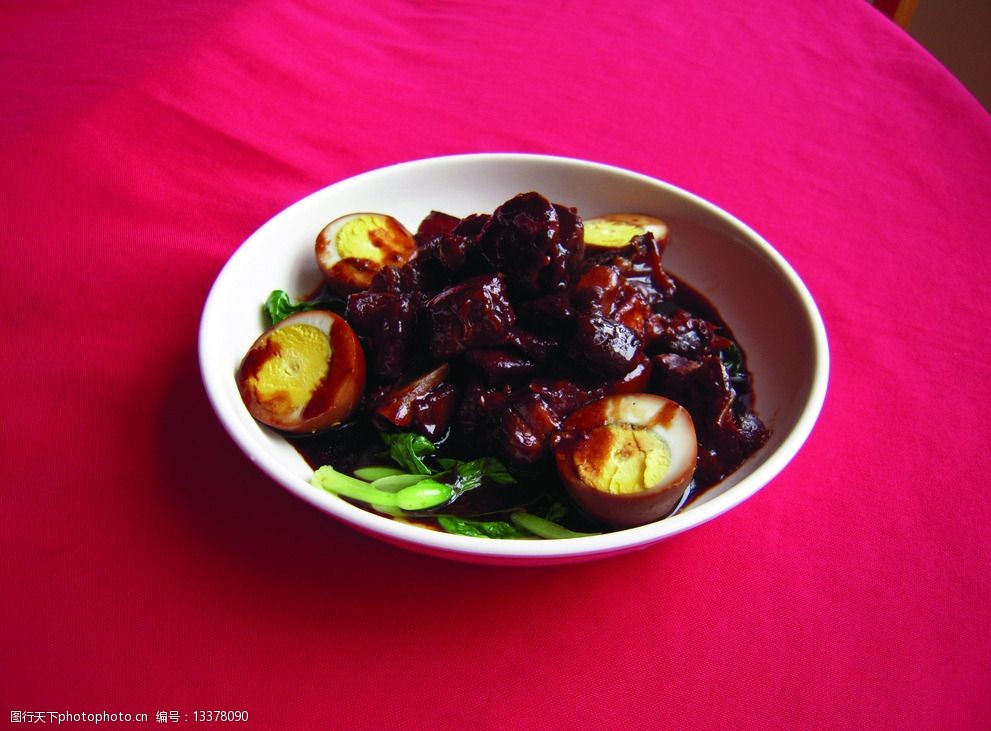 红烧肉酱蛋图片