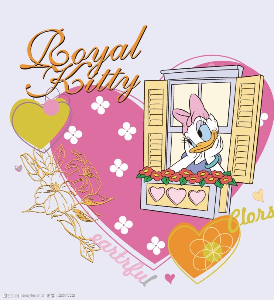 卡通米妮迪士尼卡通图