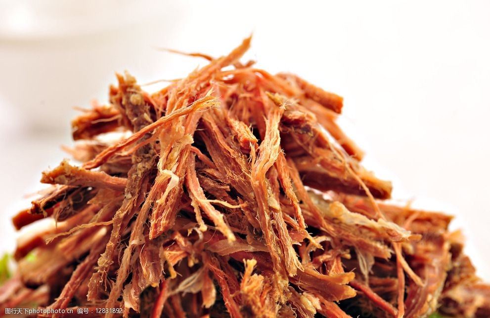 手撕风干肉图片