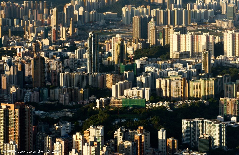 香港九龙建筑群图片