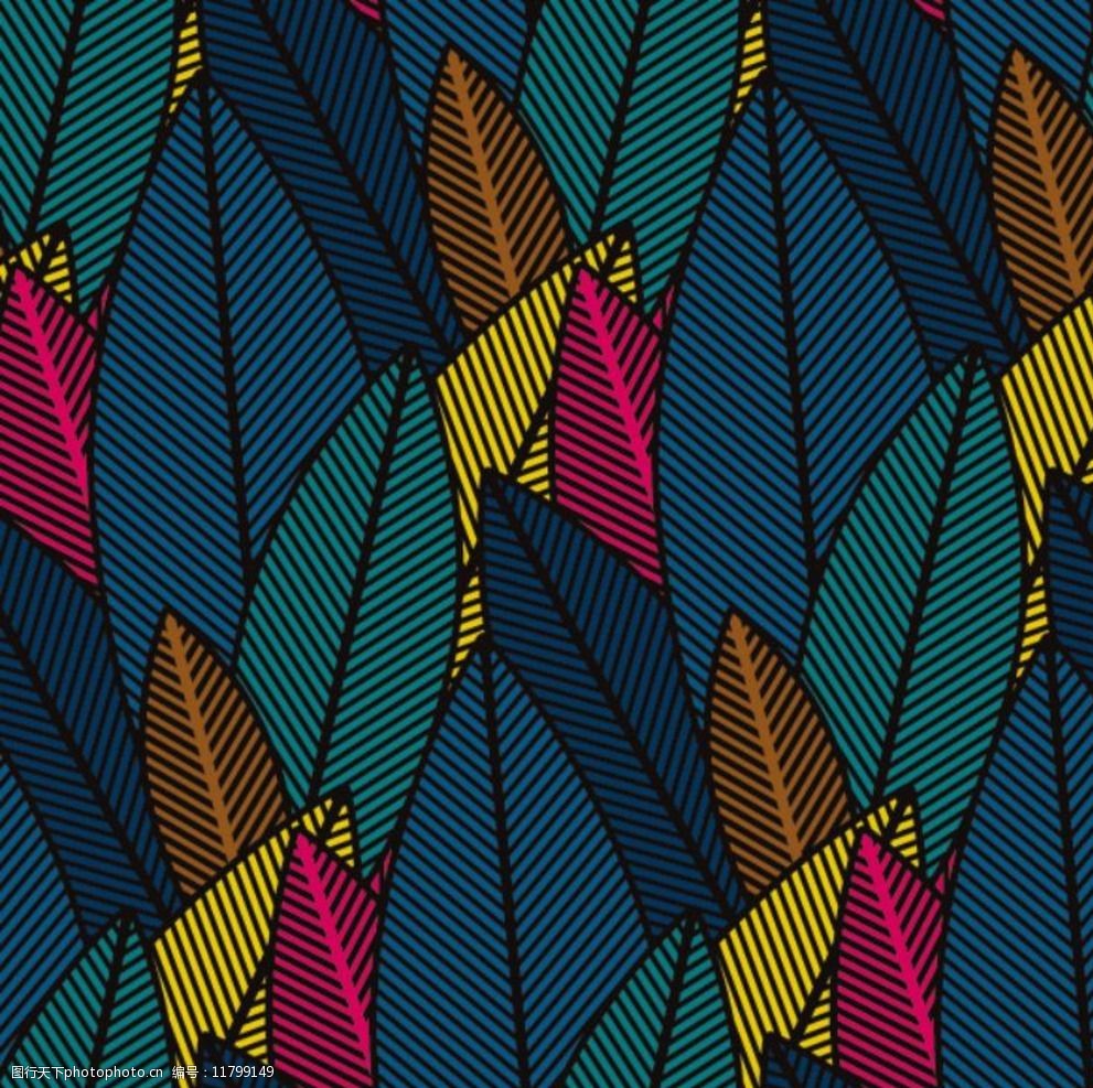 抽象叶子素材图片