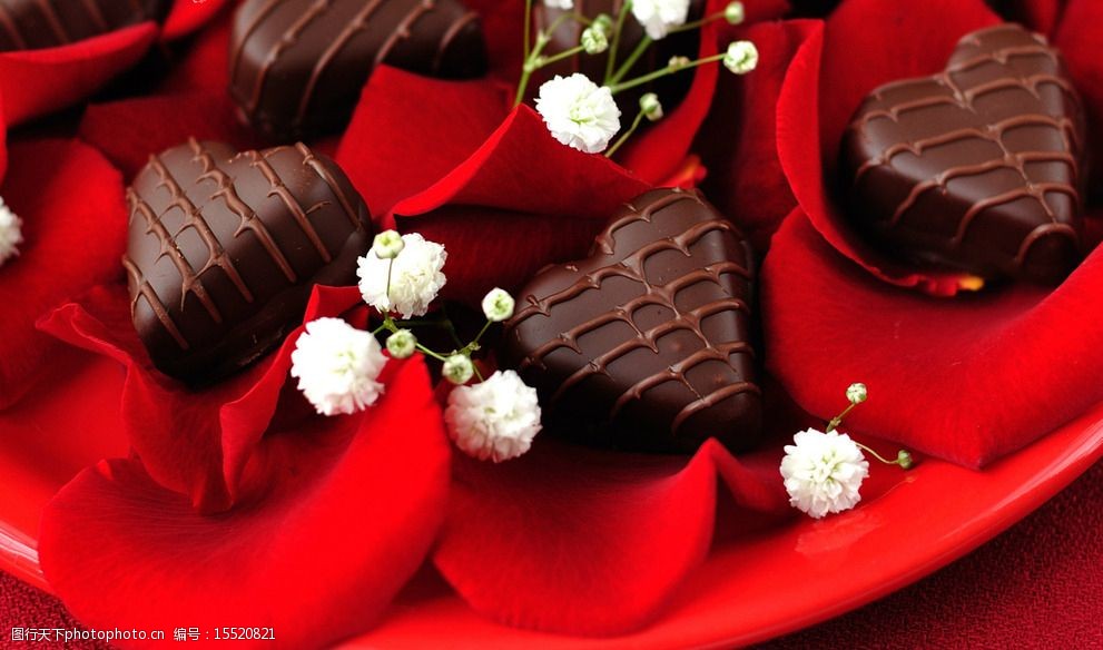 情人节巧克力图片