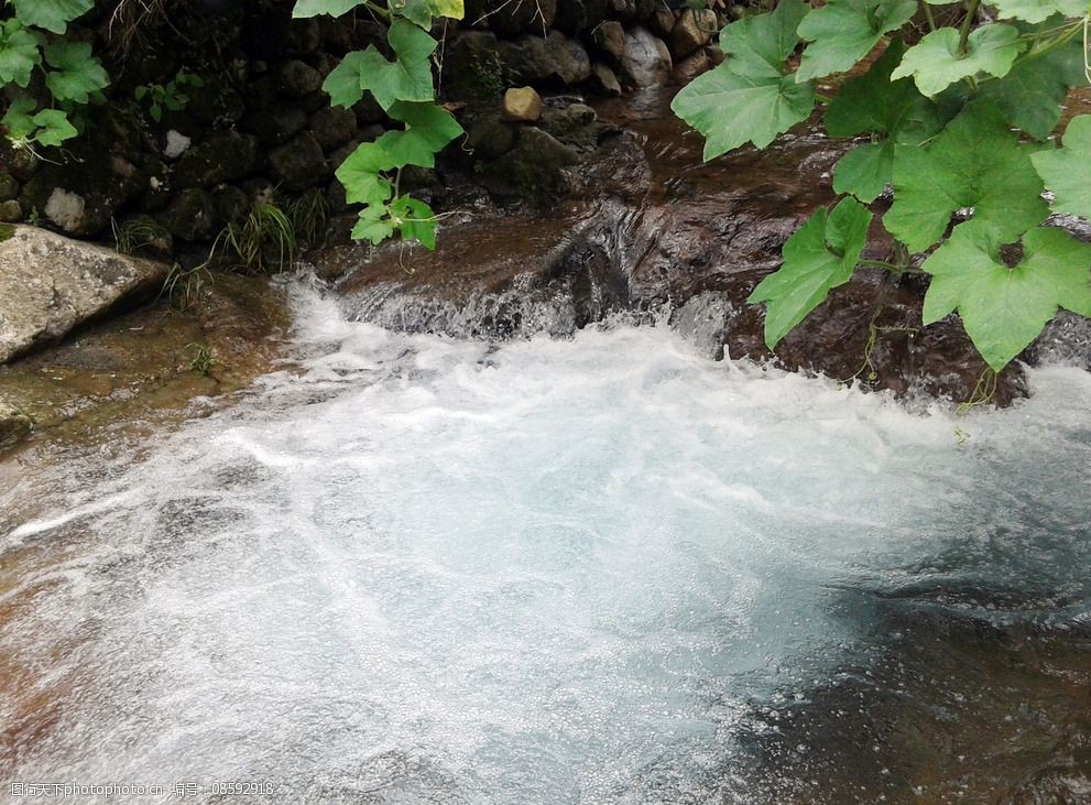 小河小溪溪水图片