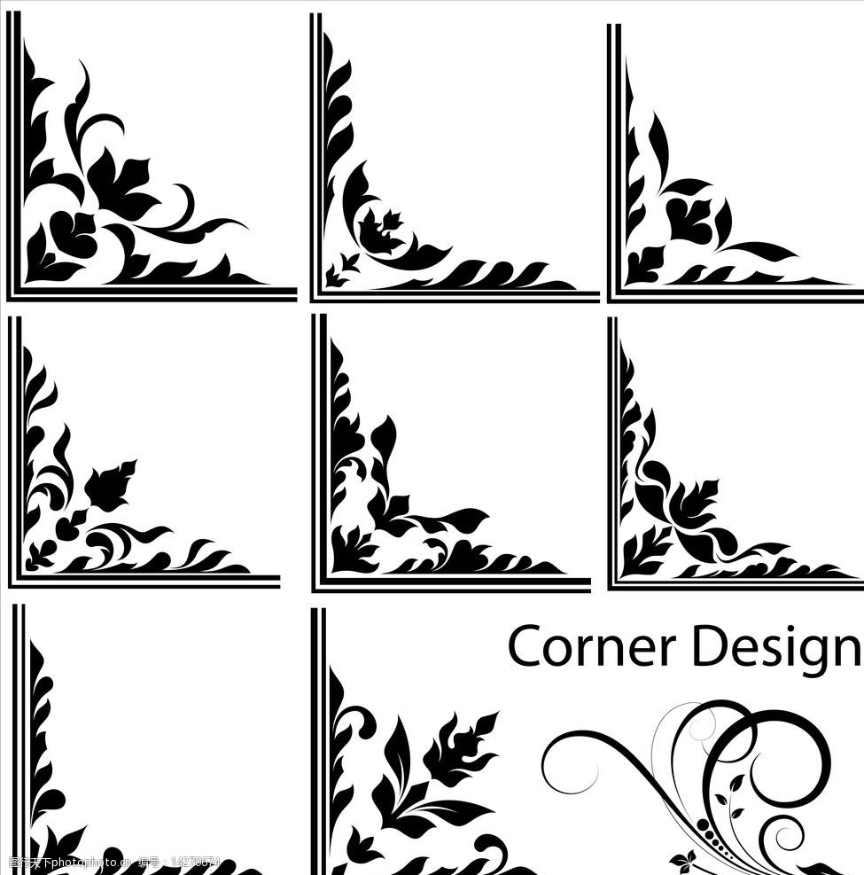 关键词:卷曲花纹时尚花纹 花纹 花朵 创意花纹 花纹花边 时尚花纹