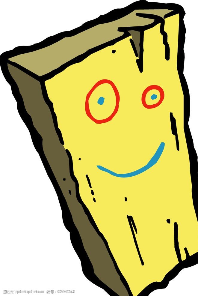 木头宝宝幼儿园卡通图片