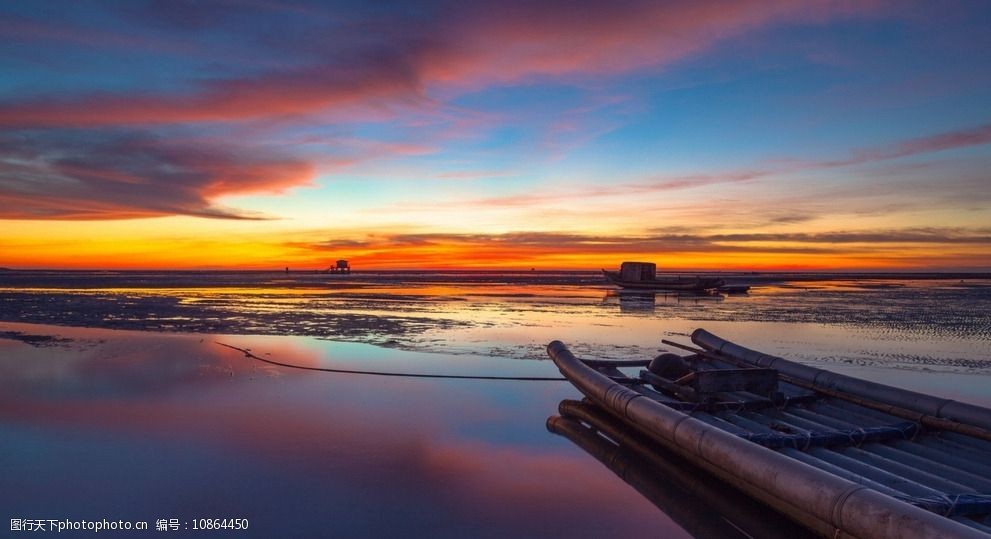 唯美大海夕阳图片图片-图行天下图库