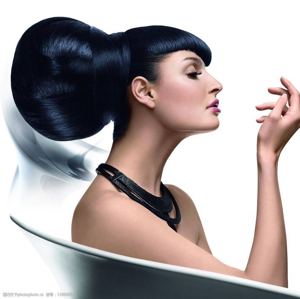 美发素材 发型素材 染发 时尚发型 高清美女图 美女大图 美发广告
