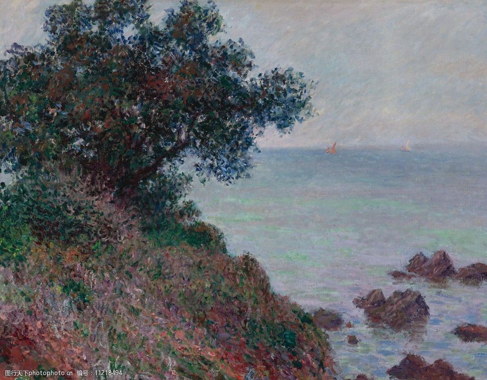 关键词:灰色的天气 印象派 海岸 阴天 莫奈 灰色 设计 文化艺术 绘画