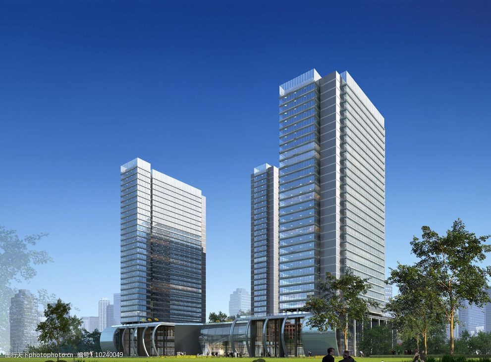 商务广场景观设计图片