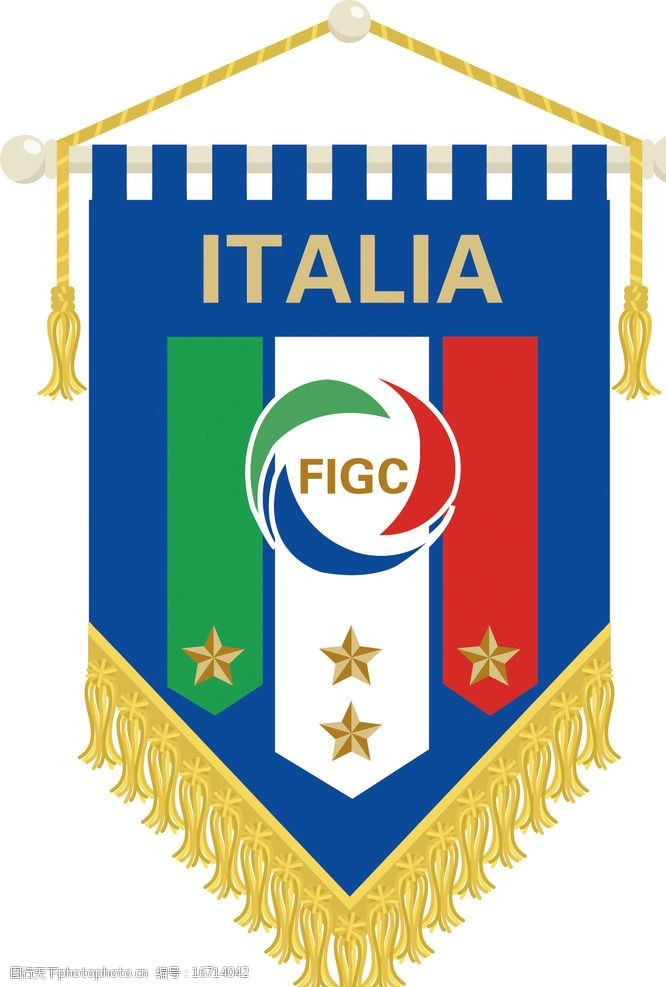 意大利国家队队旗图片