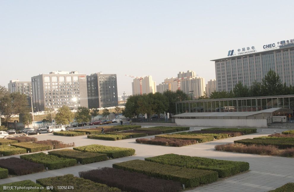 生态绿色广场图片