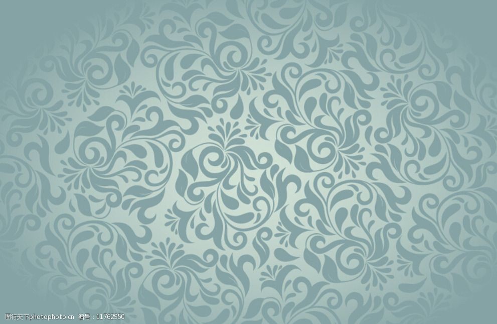 灰色锦缎花纹矢量图片