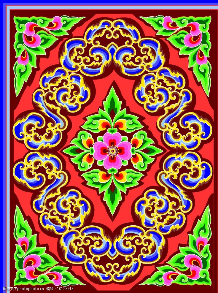 关键词:蒙古族 图案 蒙古族图案 蒙古族纹样 蒙古族图形 设计 文化