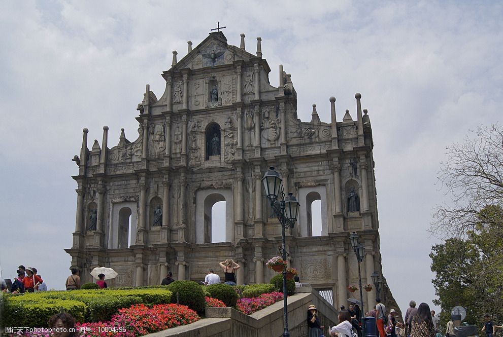 關鍵詞:澳門大三巴 建築 歐洲建築 景點 旅遊 街景 旅遊攝影 澳門標誌