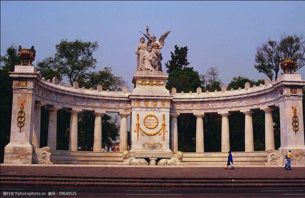 欧洲古典建筑雕塑风景图片