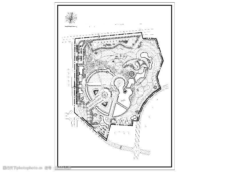 關鍵詞:公園詳細cad施工圖免費下載 cad 平面圖 施工圖 公園詳細 規劃