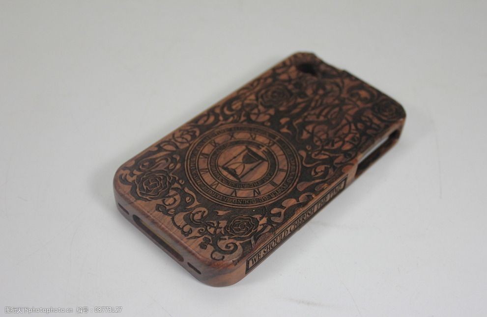 镭雕个性化实木质外壳图片