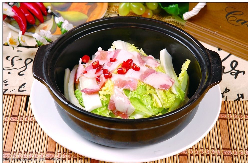 煲汁娃娃菜图片