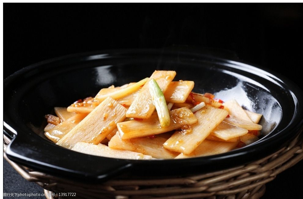 热川砂锅啫山药图片