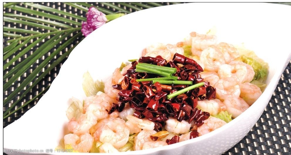 水煮大虾仁图片