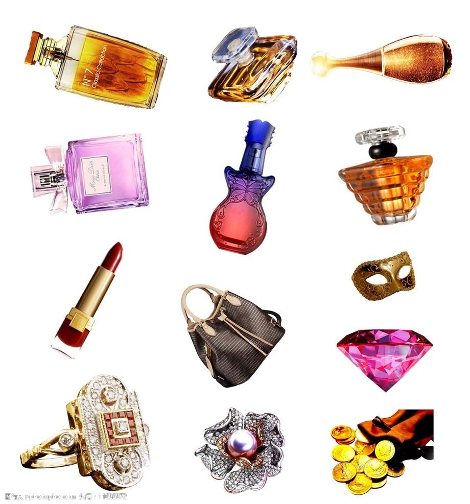 各种女士奢侈品素材图片