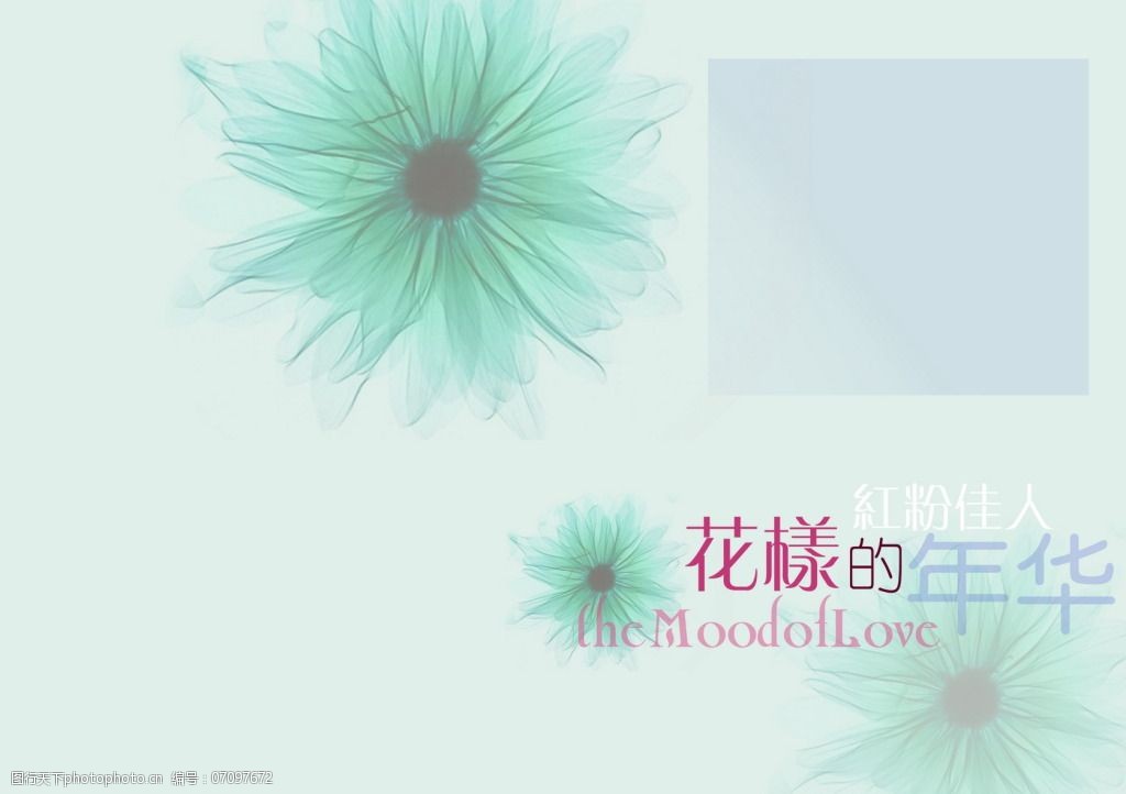 写真相册模板psd图片-图行天下图库