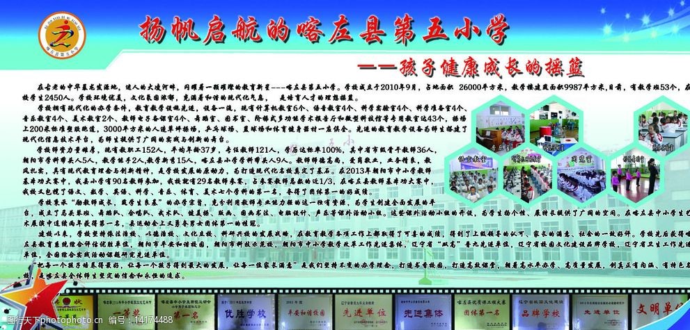 学校      企业简介 展示板 宣传 设计 广告设计 展板模板 72dpi psd