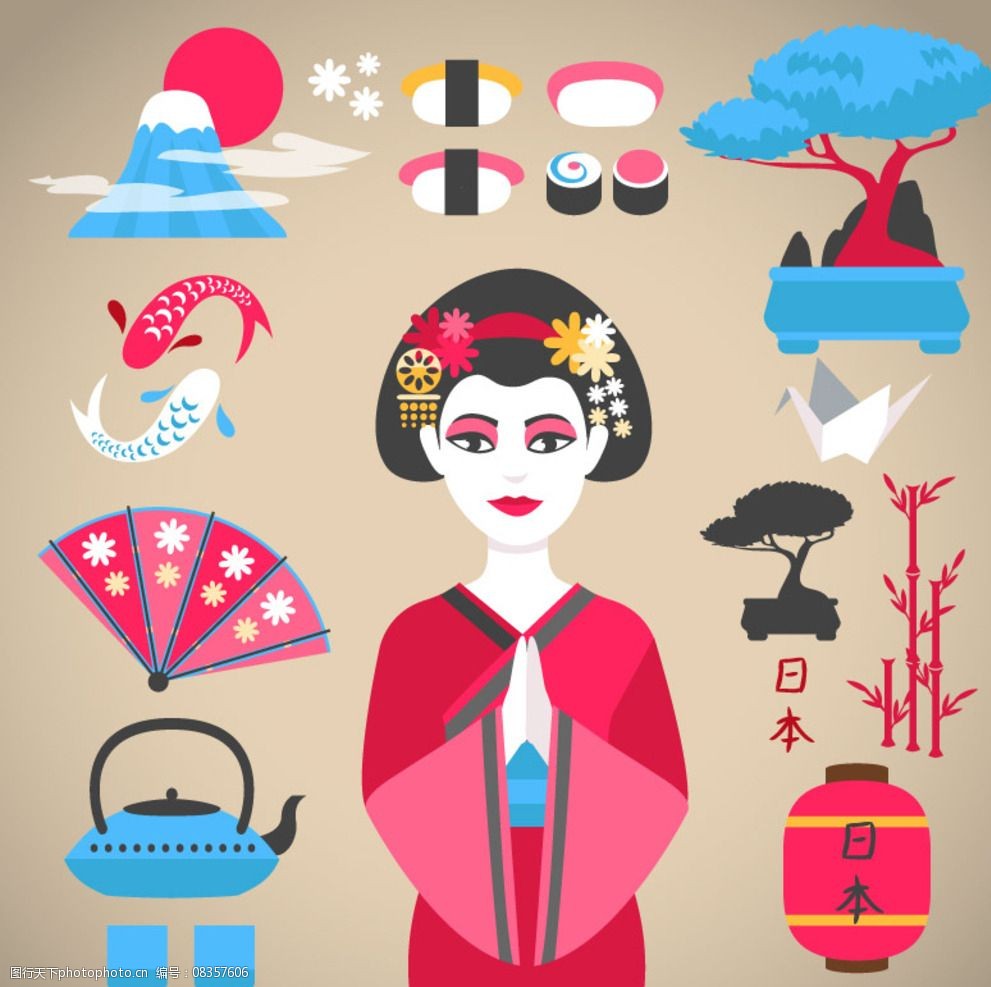 日本文化艺术图片