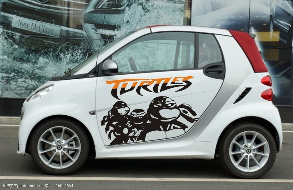 车贴忍者神龟图片