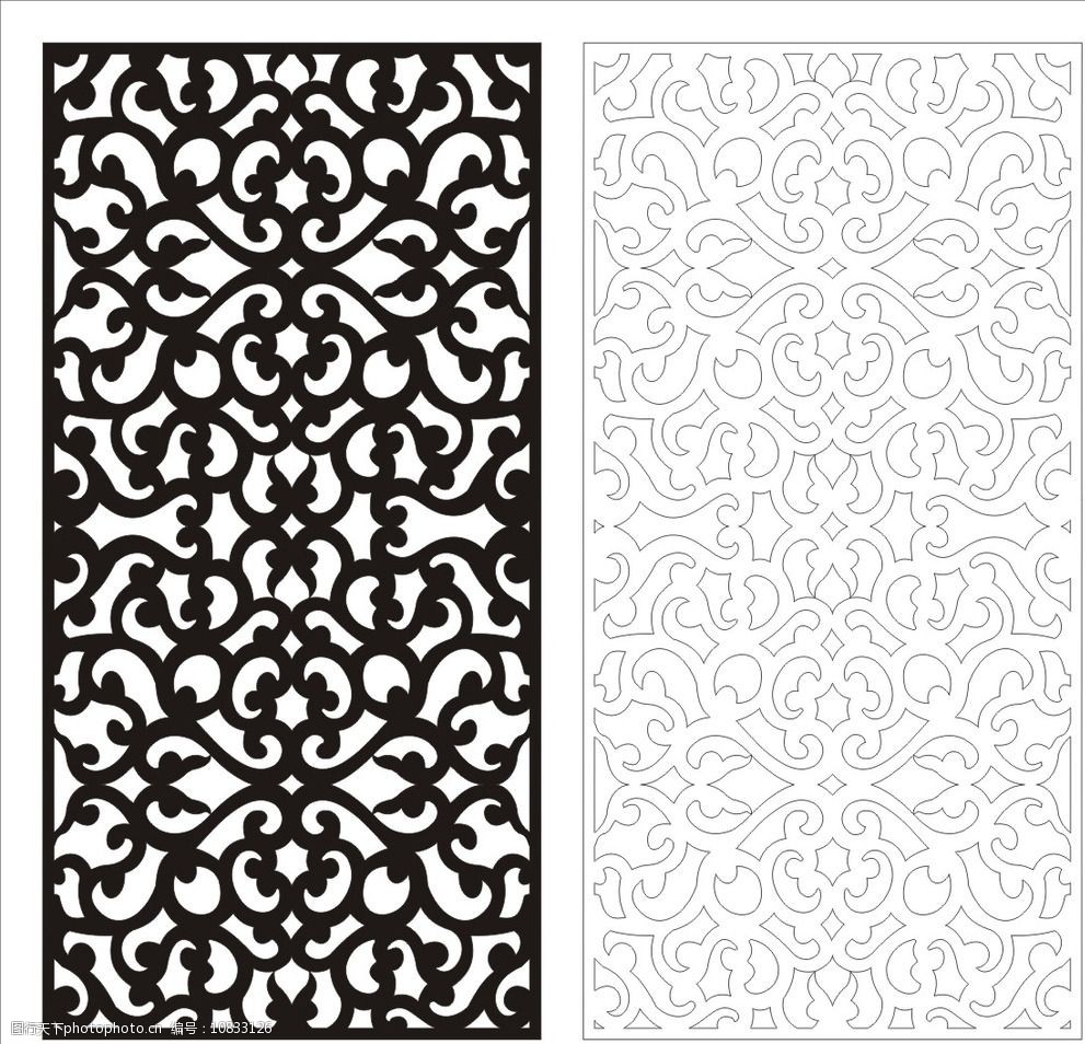 古典镂空花纹图片