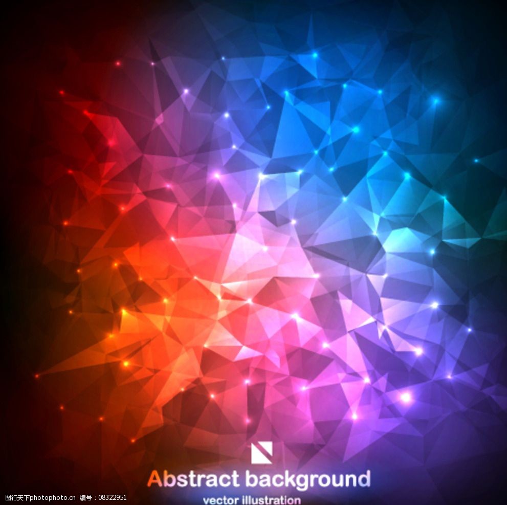 炫彩亮色背景图片