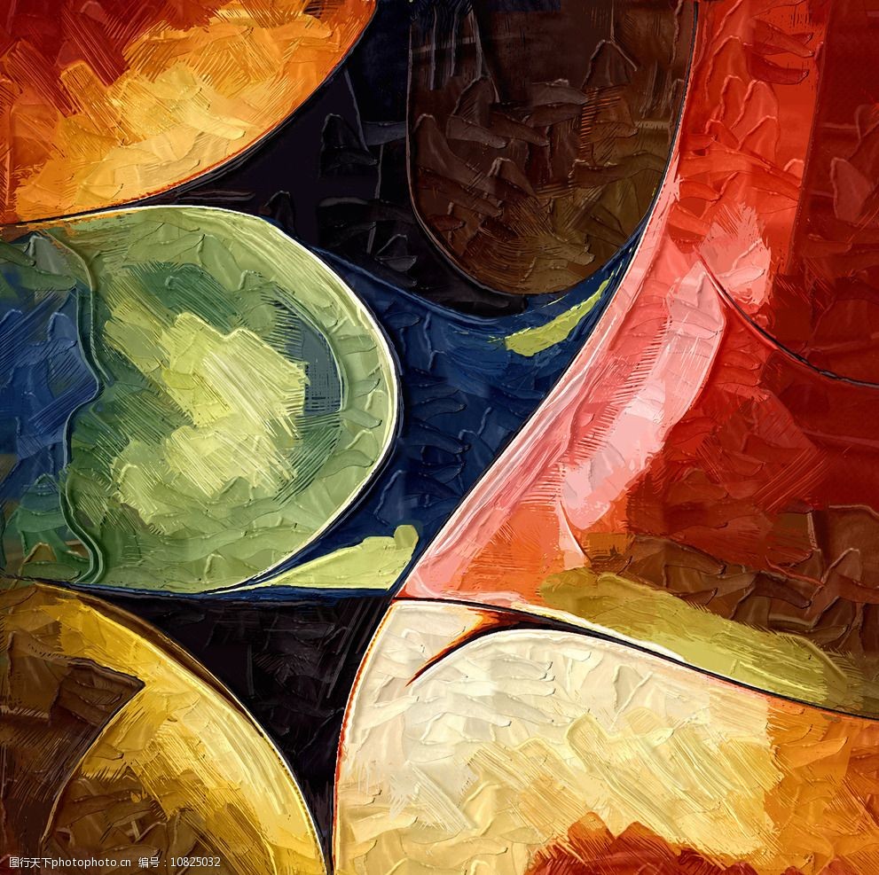 抽象装饰画图片