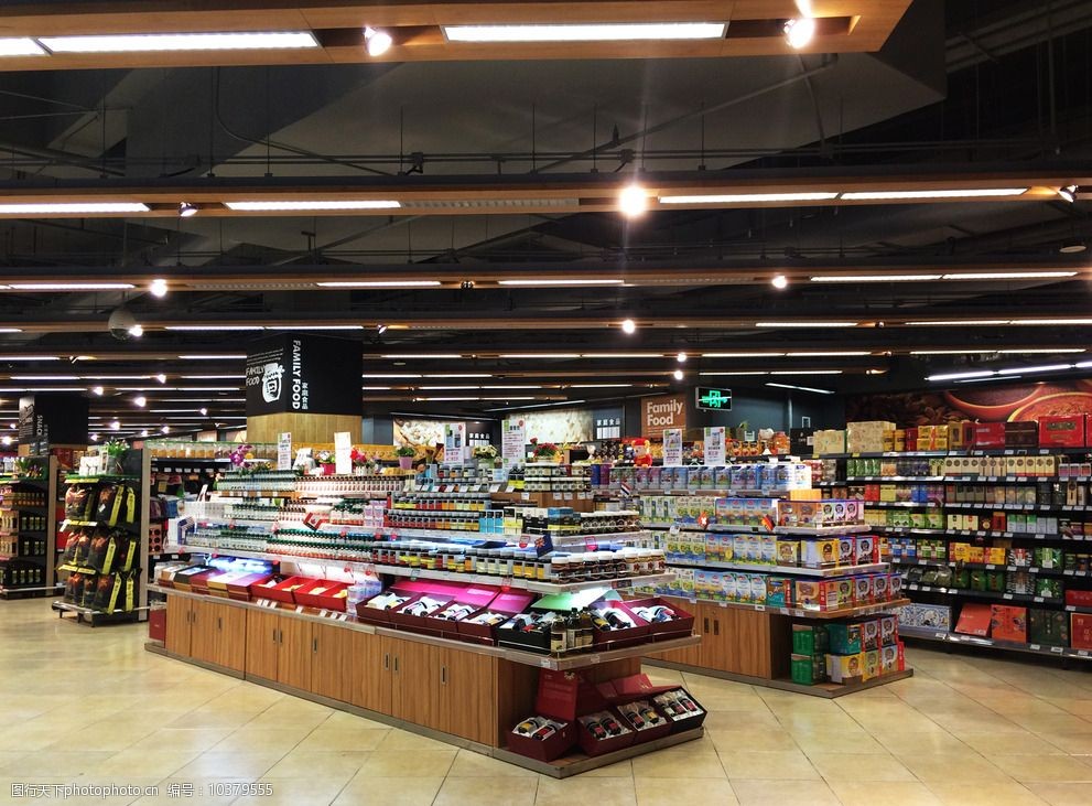 卖场场景图片