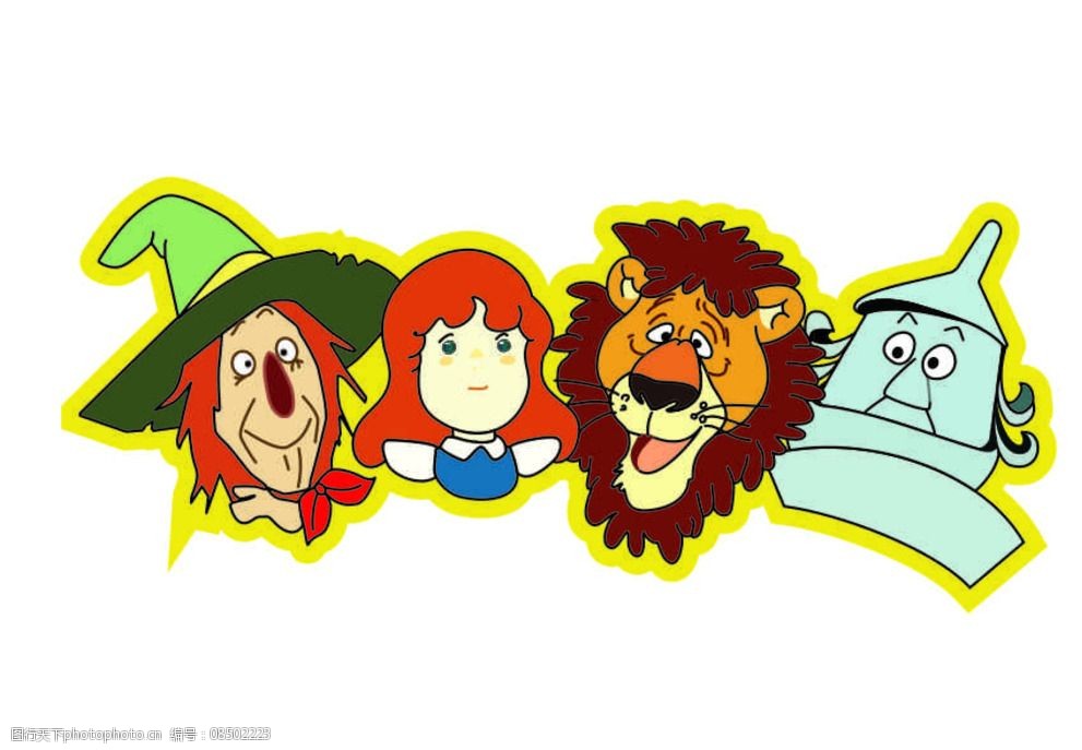 绿野仙踪小伙伴头像图片