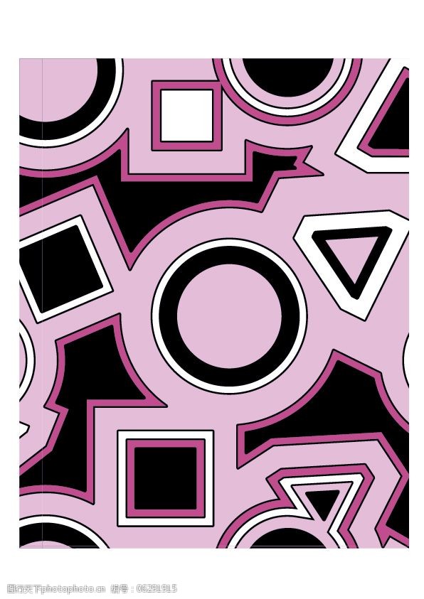 时尚现代几何立体矢量底纹背景