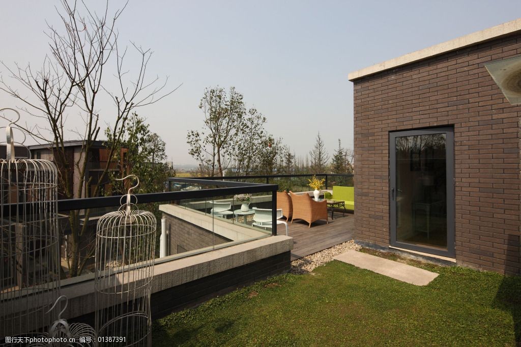 围墙室内效果图