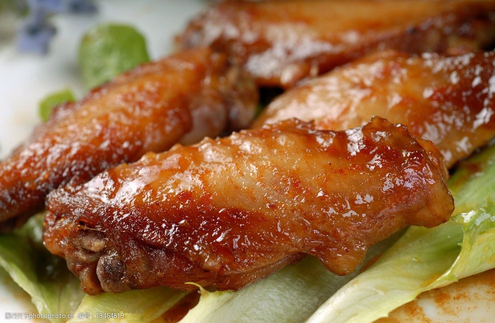 奥尔良烤翅图片
