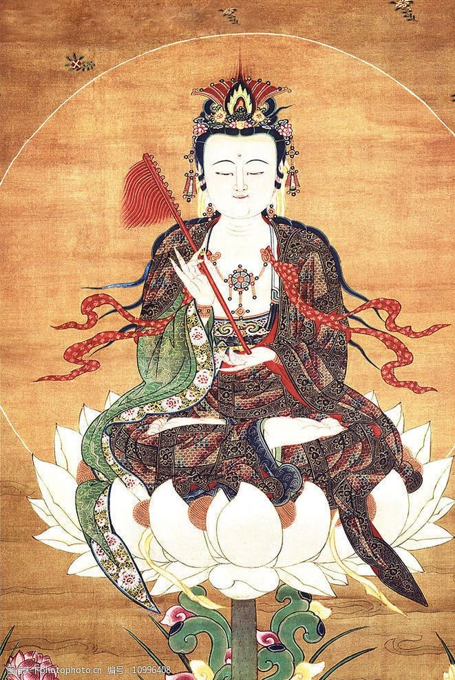 常精进菩萨-佛教唐图片