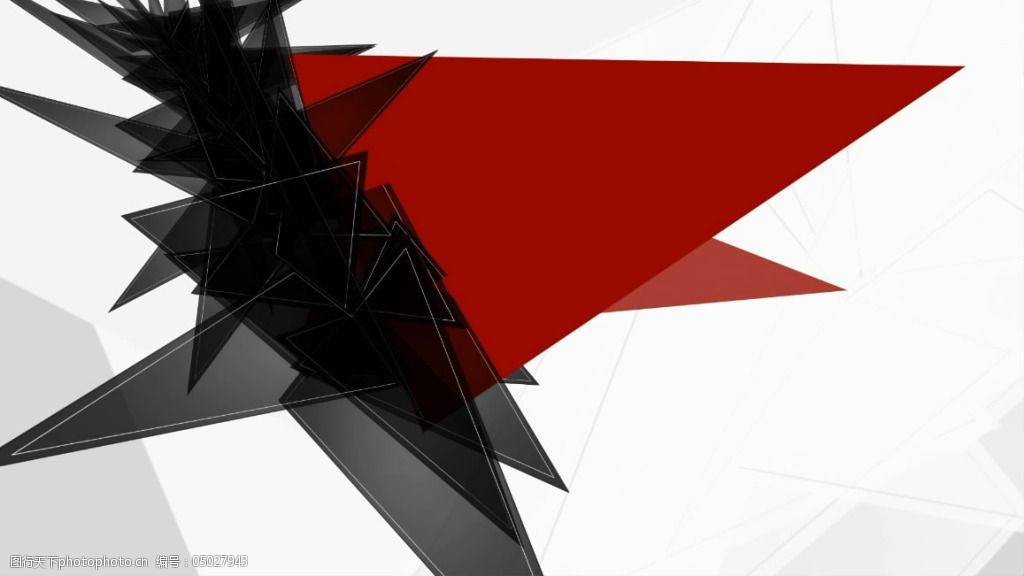 偶然形状动画视频素材