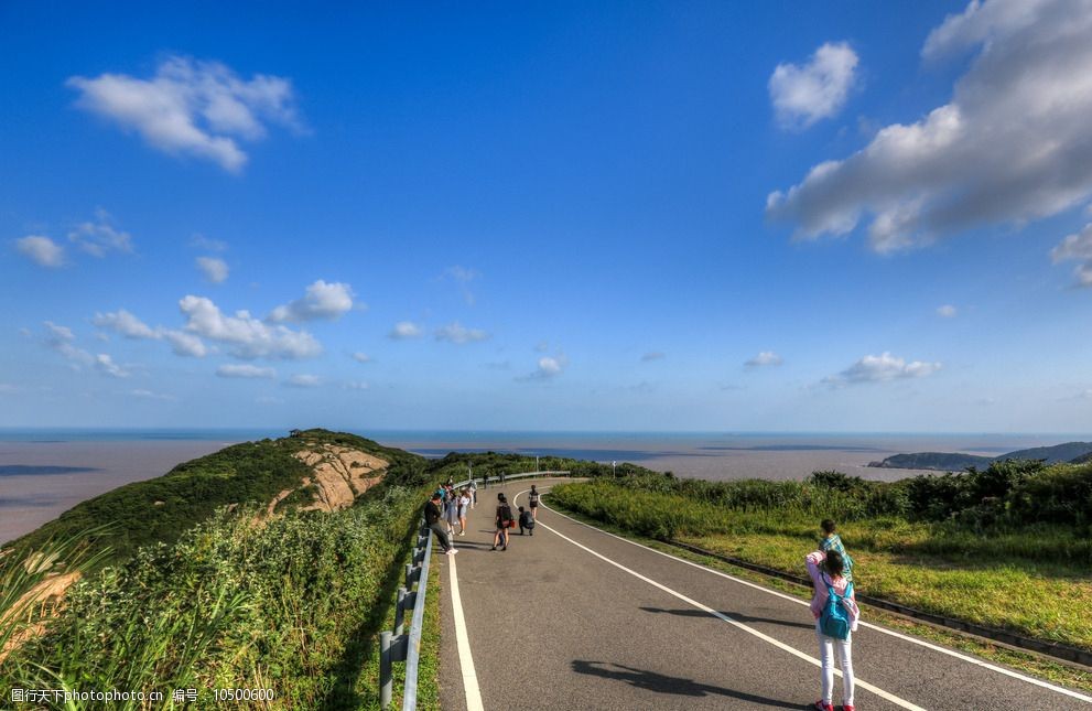 朱家尖最美环岛公路图片